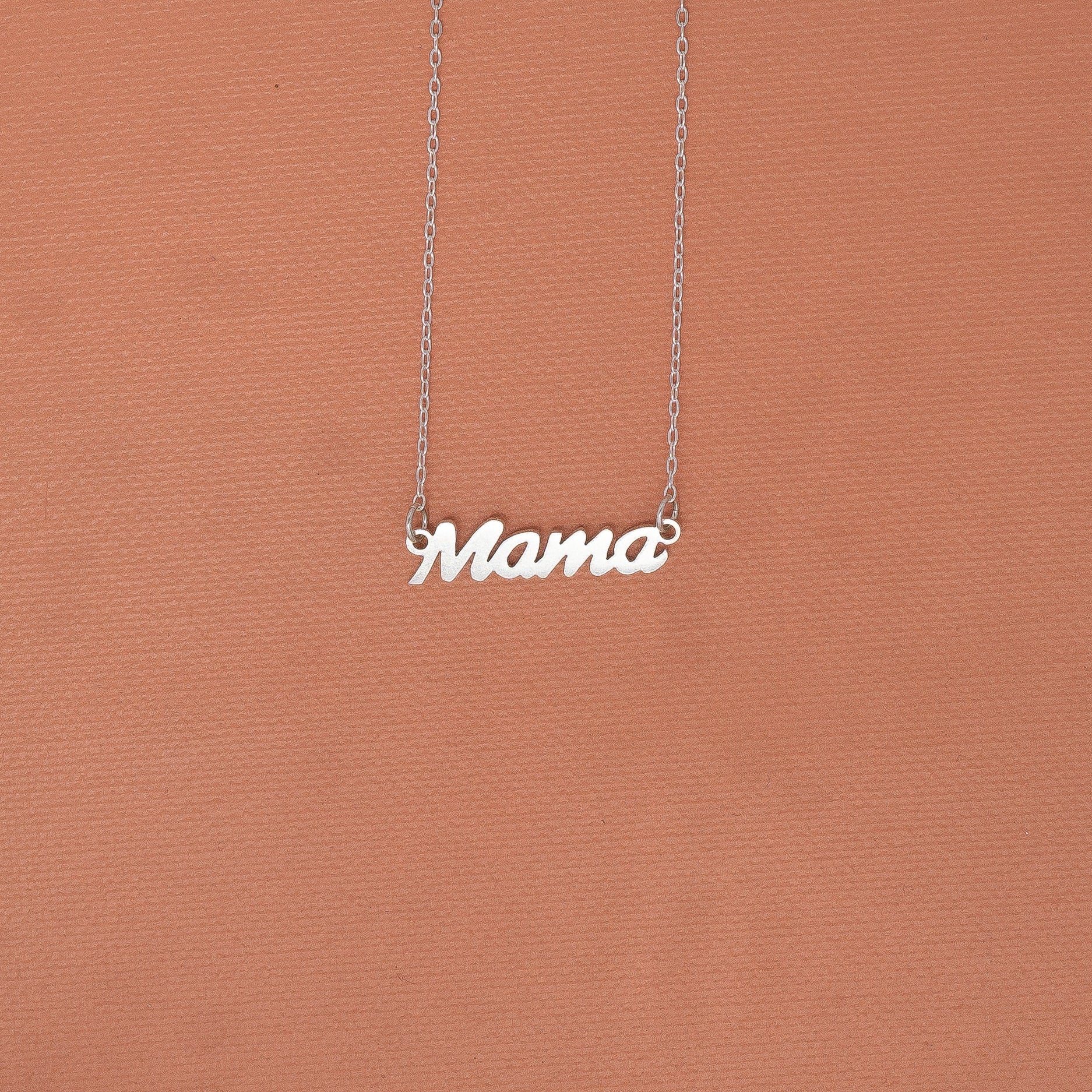 Mama Pendant in Silver - emme
