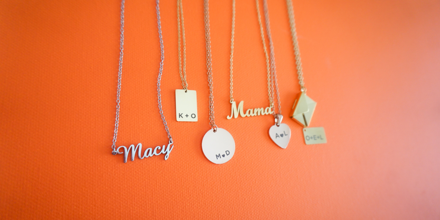 Los Collares Personalizados de emme joyas