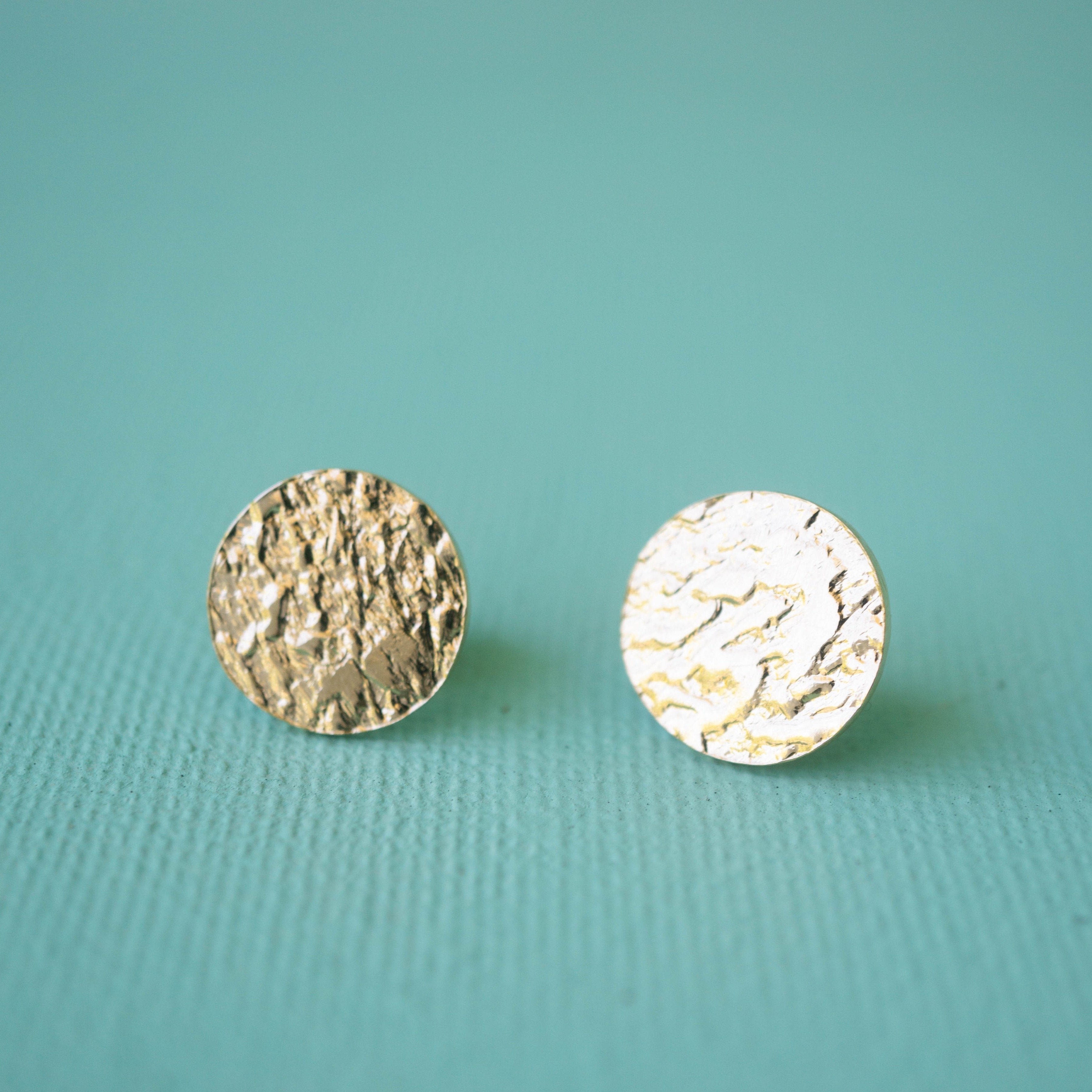 Mini Dot Stud Earrings in Gold - emme
