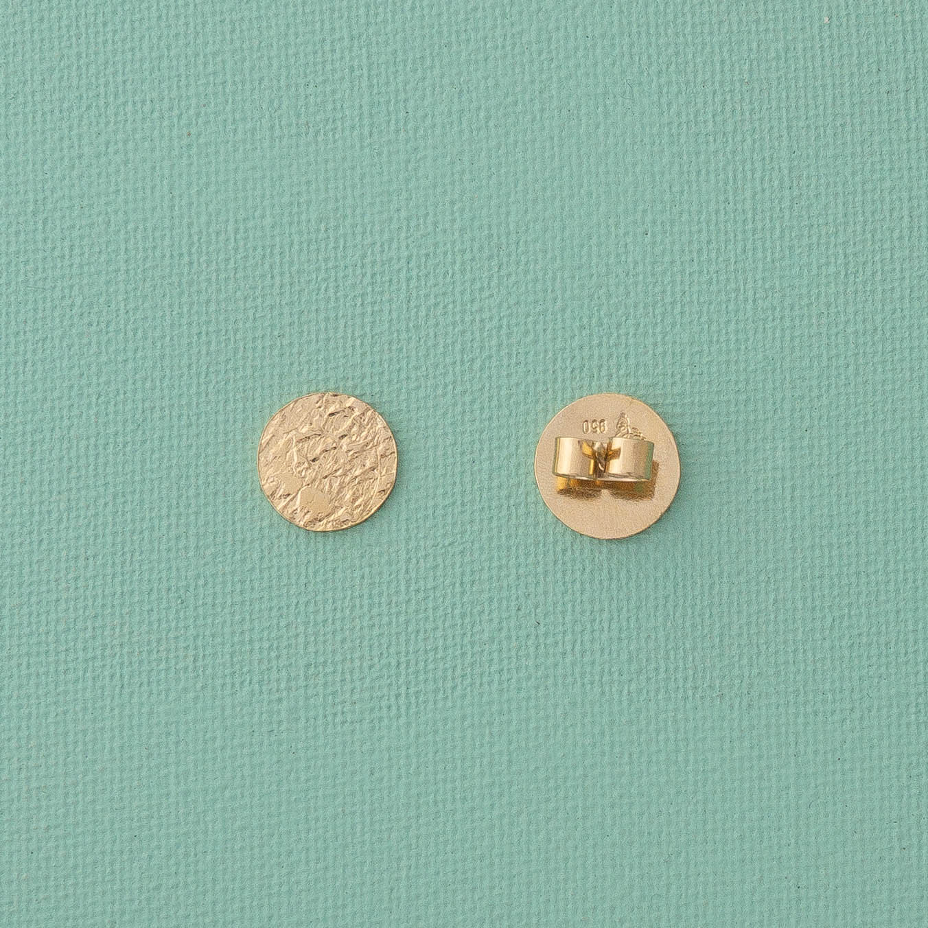Mini Dot Stud Earrings in Gold - emme