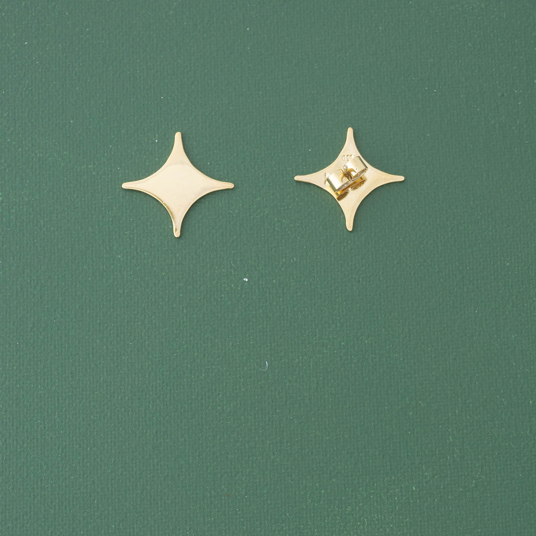 Star Gold Earrings - emme