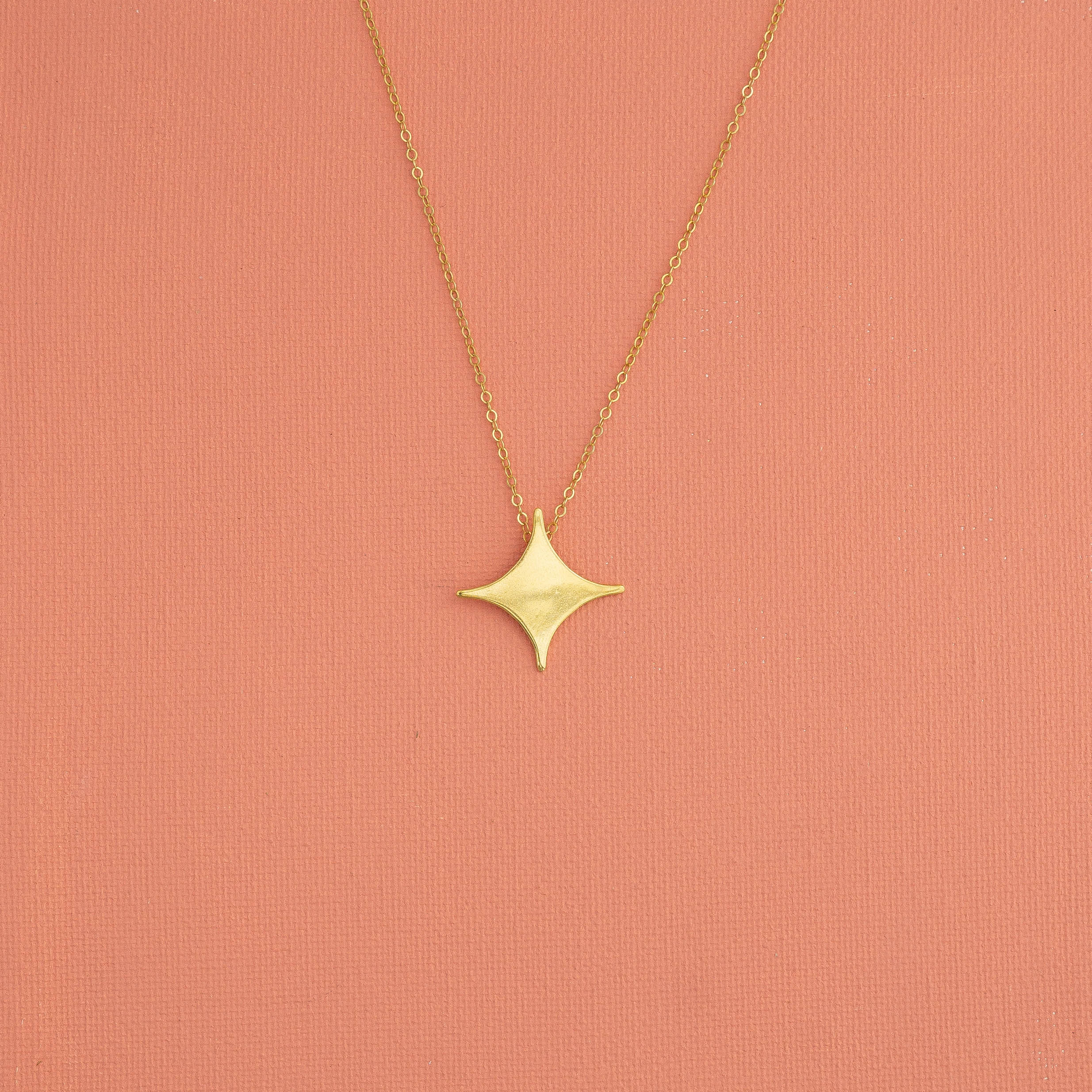 Star Necklace in Gold - emme