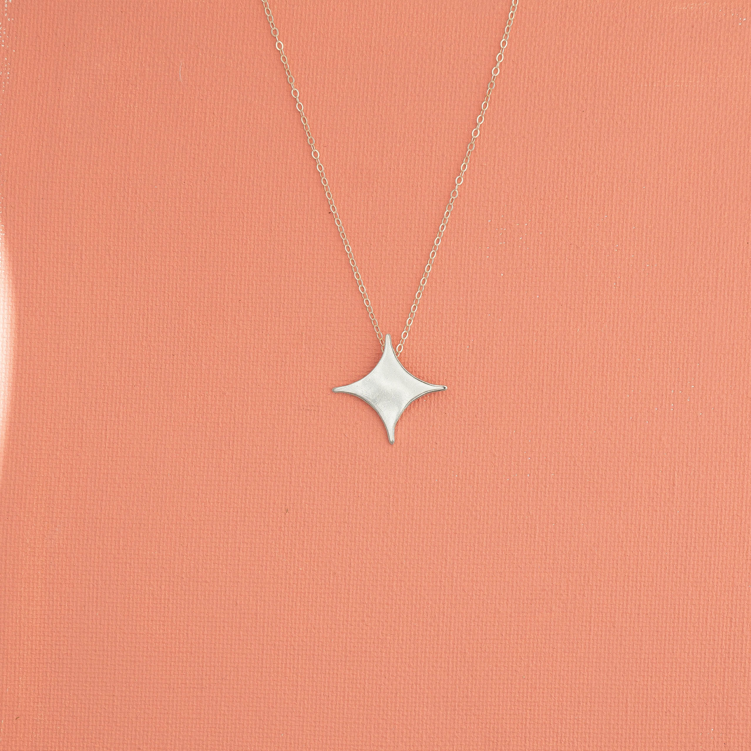 Star Necklace in Silver - emme
